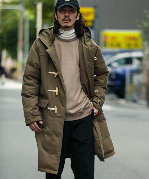 URBAN RESEARCH Sonny Label ダッフルコート LARGE ブラック メンズ