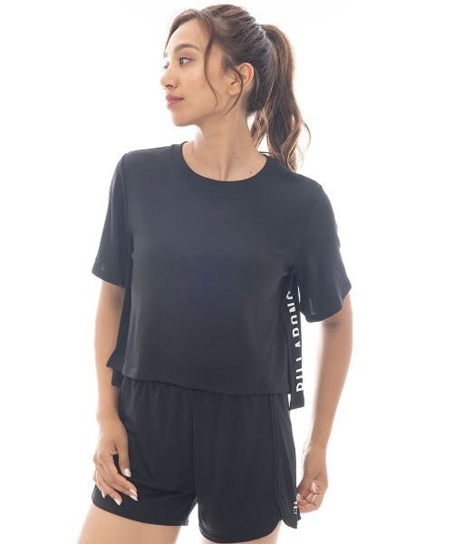 tシャツ BILLABONG レディース 「ACTIVE」 ACTIVE CROPPED MESH TEE アクティブウェア 「2025年春夏モデル」