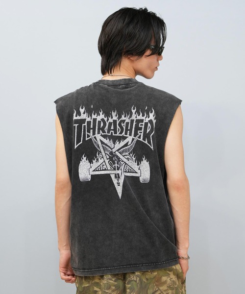 THRASHER（スラッシャー） タンクトップ 「ムラサキスポーツ限定