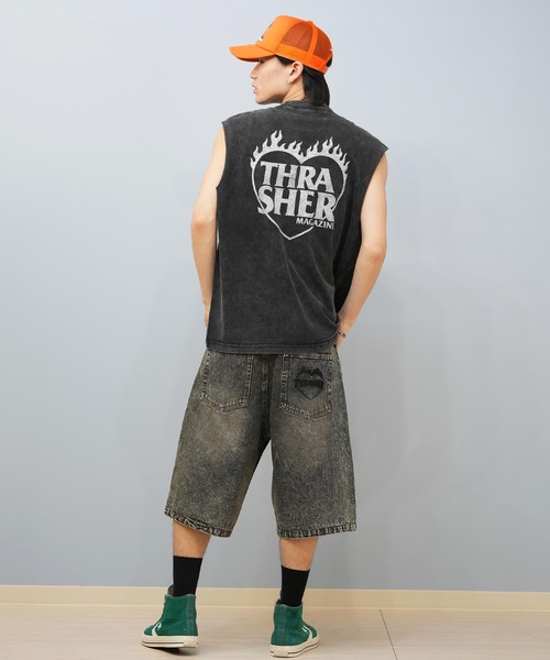 THRASHER（スラッシャー） タンクトップ 「ムラサキスポーツ限定