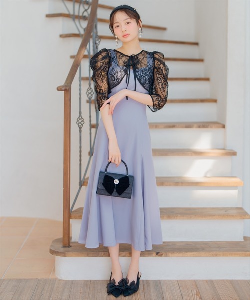 WILLSELECTION（ウィルセレクション） ドレス バックレースアップ