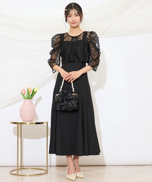 WILLSELECTION（ウィルセレクション） ドレス バックレースアップ