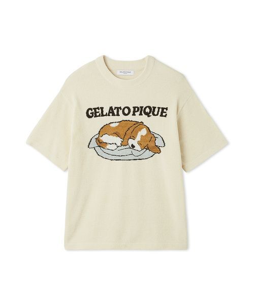 gelato pique パジャマ 「HOMME」エアリーモコドッグジャガード