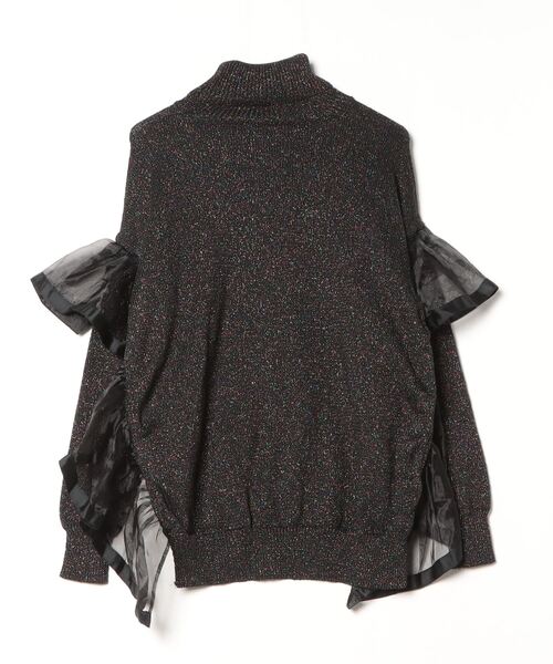 「lilLilly」 タートルネックニット FREE ブラック レディース_画像2