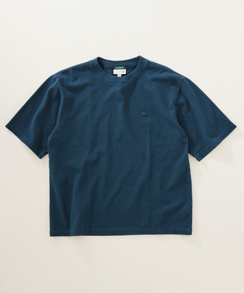 LACOSTE tシャツ / ラコステ 別注 ピグメントダイ カノコTシャツ