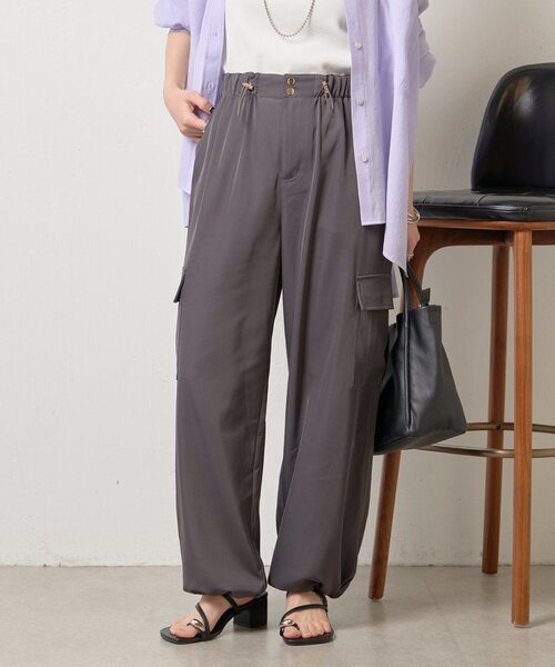 【新品】Jena espace merveilleux トロミパラシュートパンツ セール】トロミパラシュートパンツ（その他パンツ）｜Jena