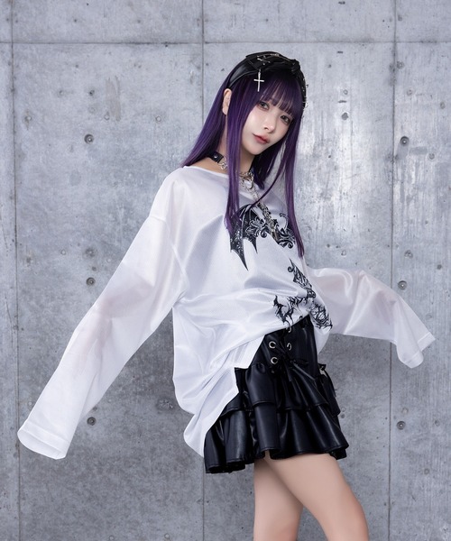 FUGAクロス ロンt FUGA - FUGAとCIVARIZEのコラボロングTシャツの通販 by ME☆RU's