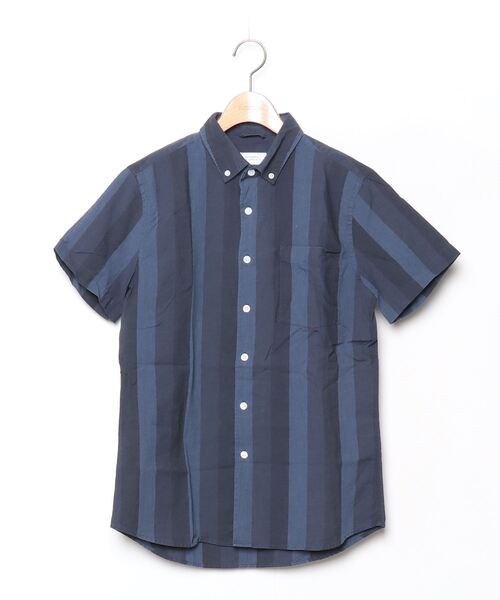 Saturdays NYC 「Saturdays NYC」 半袖シャツ X-SMALL ネイビー