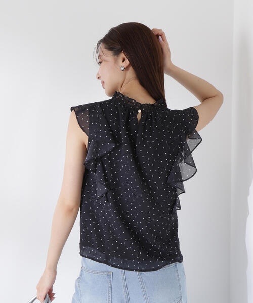 ブラウス シャツ ドット柄ブラウス / 1215210605 レディース PROPORTION BODY DRESSING ブラウス シャツ ドット柄ブラウス