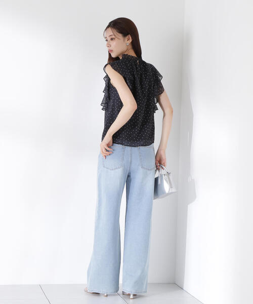 ブラウス シャツ ドット柄ブラウス / 1215210605 レディース PROPORTION BODY DRESSING ブラウス シャツ ドット柄ブラウス