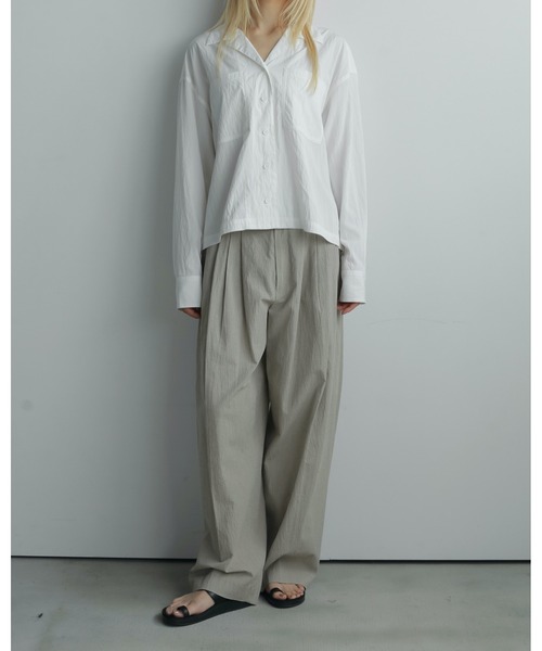 anuke ブラウス anuke アンヌーク 2025SpringSummer トップス Sleeveless Frill