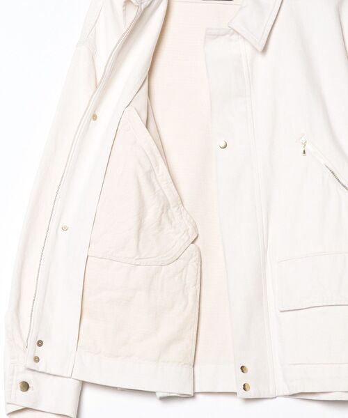 CULLNI（クルニ） デニムジャケット gジャン DOUBLE POCKET ZIP UP