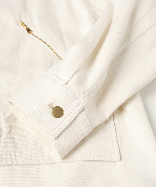 CULLNI（クルニ） デニムジャケット gジャン DOUBLE POCKET ZIP UP