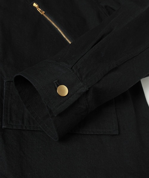CULLNI（クルニ） デニムジャケット gジャン DOUBLE POCKET ZIP UP