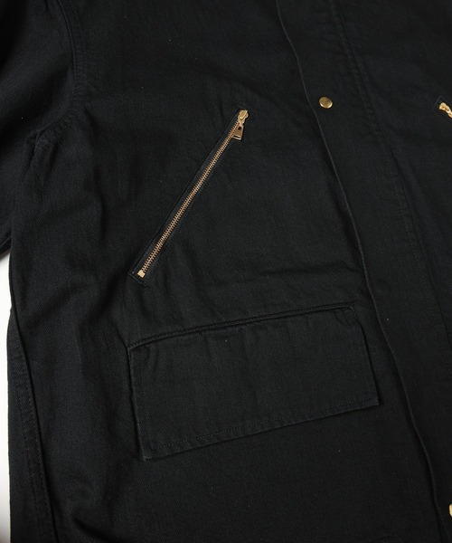 CULLNI（クルニ） デニムジャケット gジャン DOUBLE POCKET ZIP UP