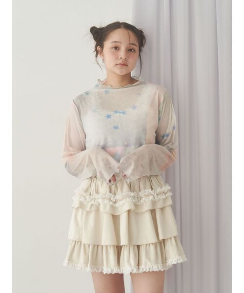 tシャツ dreamingメッシュtops レディース