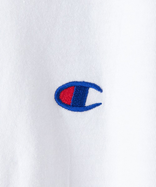 「Champion」 長袖Tシャツ LARGE ブラウン メンズ