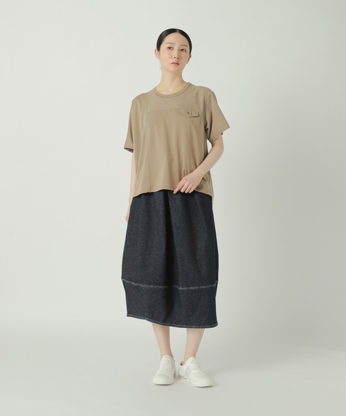 ZUCCa（ズッカ） tシャツ ドッキングスムース / Tシャツ / P