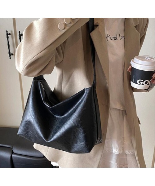 Sakka ショルダーバッグ バッグ PUレザー シンプルショルダーバッグ