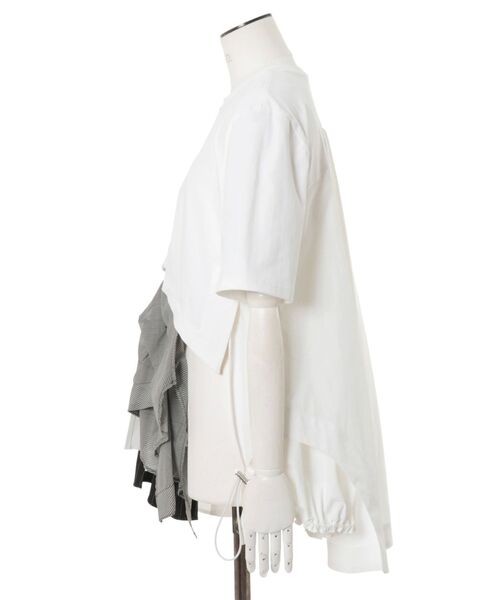 UN3D.（アンスリード） tシャツ PATTERN MIX T-SH「セットアップ着用