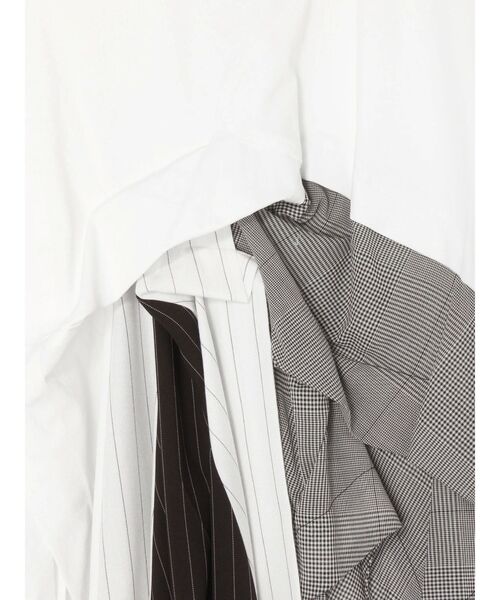 UN3D.（アンスリード） tシャツ PATTERN MIX T-SH「セットアップ着用