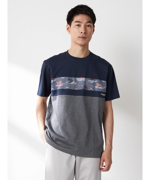 McGREGOR（マックレガー） tシャツ リゾートTシャツ（切替デザイン