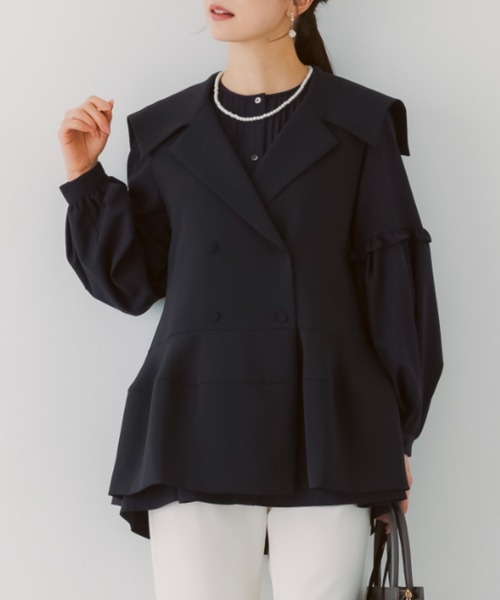 Sono（ソーノ） ベスト ジレ ご自宅でお洗濯可能/日本製/防シワ