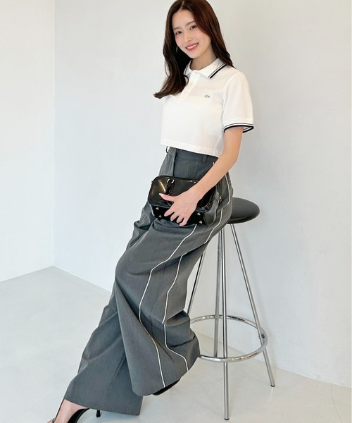 SNIDEL（スナイデル） パンツ タックラインパンツ レディース