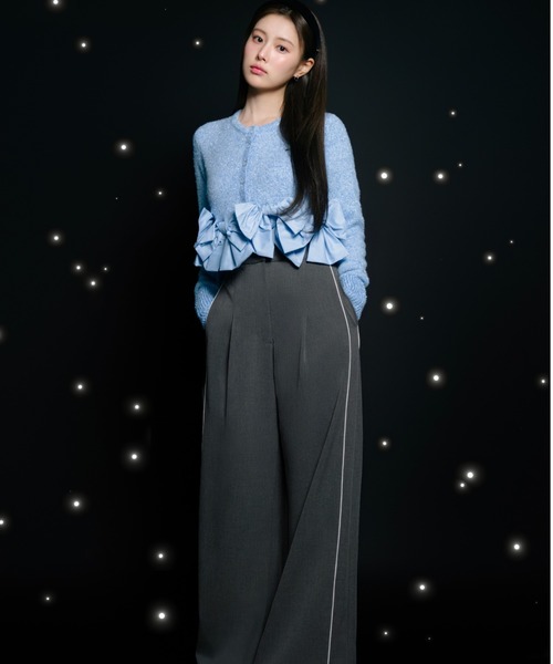 SNIDEL（スナイデル） パンツ タックラインパンツ レディース