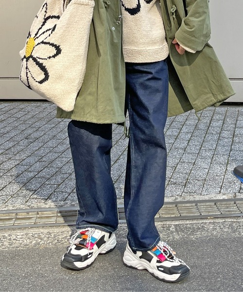 「CPCM」 加工デニムパンツ LARGE ネイビー メンズ