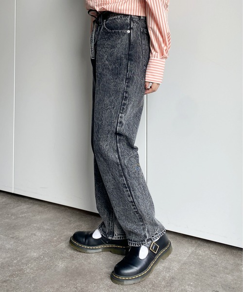 「CPCM」 加工デニムパンツ LARGE ネイビー メンズ