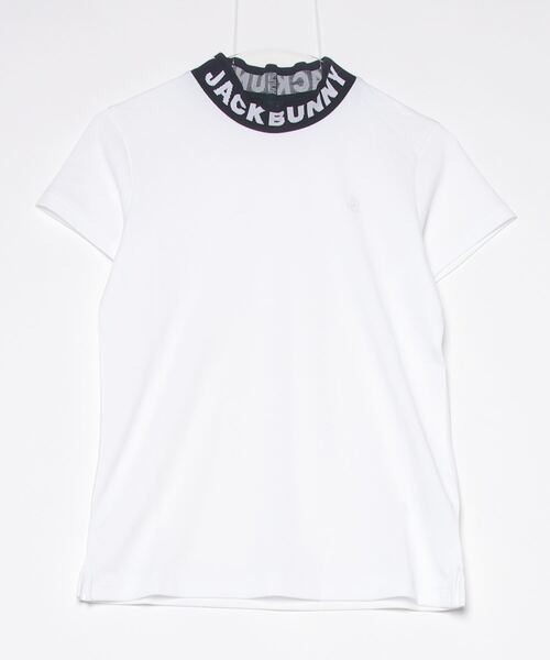 ジャックバニー　半袖　カットソー　白 レディース サイズS 新品未使用 tシャツ ジャックバニー ダブルカノコ 半袖カットソー レディース
