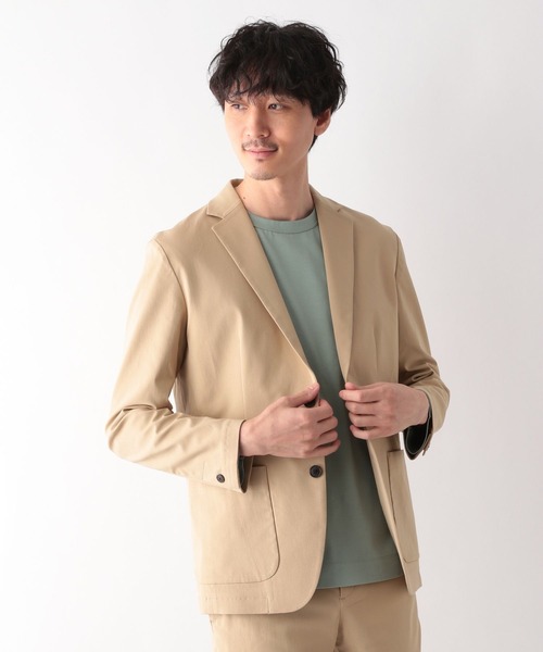 「GLOBAL WORK」 テーラードジャケット SMALL チャコールグレー メンズ_画像6