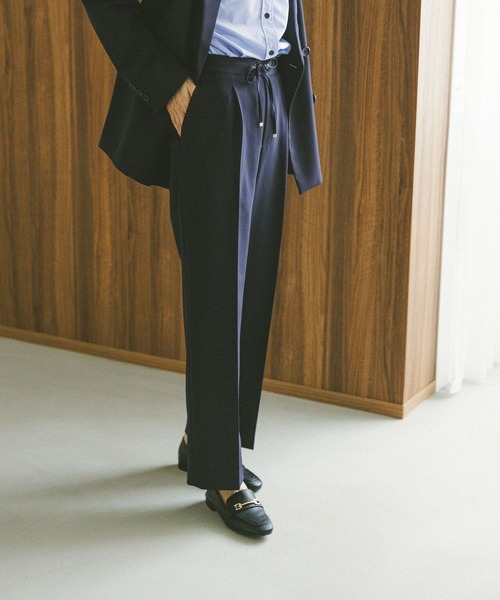 GLOBAL WORK（グローバルワーク） スラックス パンツ ウツクシルエット