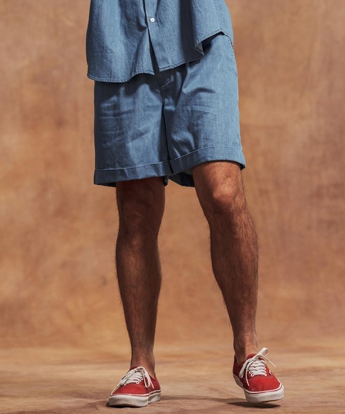 「Jih Nunc」 ショートパンツ S ブルー メンズ_画像2