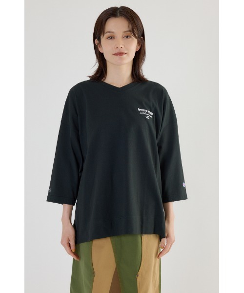 ロデオクラウンズ★ 【UNISEX】リメイクビッグトップス（ブラック） RODEO CROWNS WIDE BOWL | 【UNISEX】リメイクビッグトップス