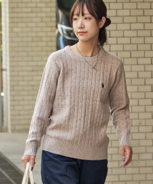 U.S. POLO ASSN.（ユーエスポロアッスン） ニット セーター ウール