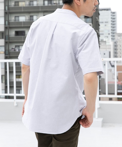 「URBAN RESEARCH ROSSO MEN」 半袖シャツ X-LARGE グレー系その他 メンズ_画像3