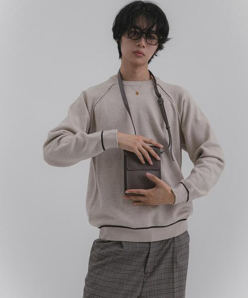 【値下げ】New Balance撥水 クルーネックニット 防⾵ストレッチ総裏仕様 SENSE OF PLACE by URBAN RESEARCH セーター ニット 「一部WEB限定