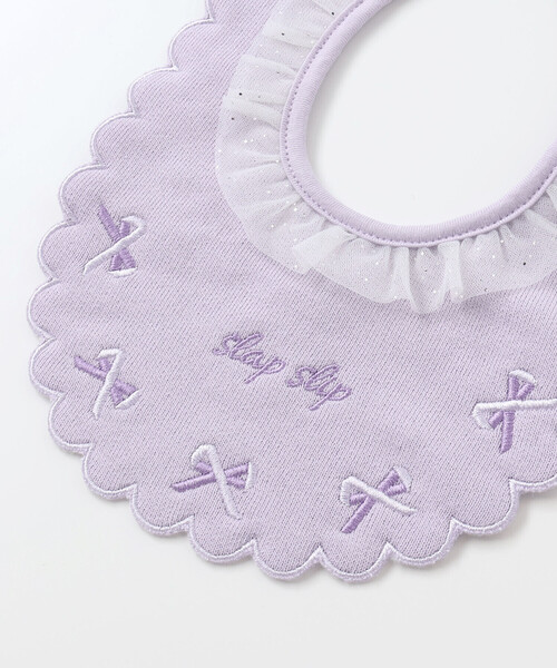 SLAP SLIP（スラップスリップ） スタイ よだれかけ 縁刺しゅう