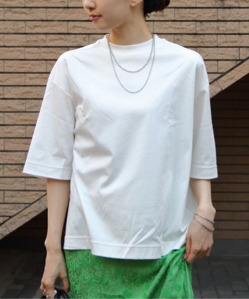 「THE SHINZONE」 半袖Tシャツ FREE ホワイト レディース_画像4