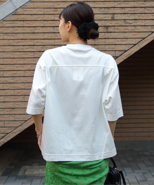 「THE SHINZONE」 半袖Tシャツ FREE ホワイト レディース_画像6