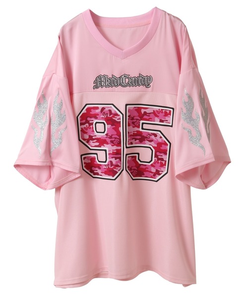 「Candy Stripper」 半袖Tシャツ FREE ブラウン レディース_画像3