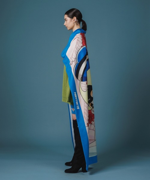 「NON TOKYO」 長袖ニット FREE グリーン レディース_画像4