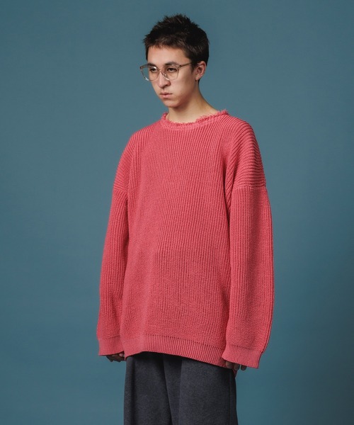 「NON TOKYO」 長袖ニット FREE グリーン レディース_画像5