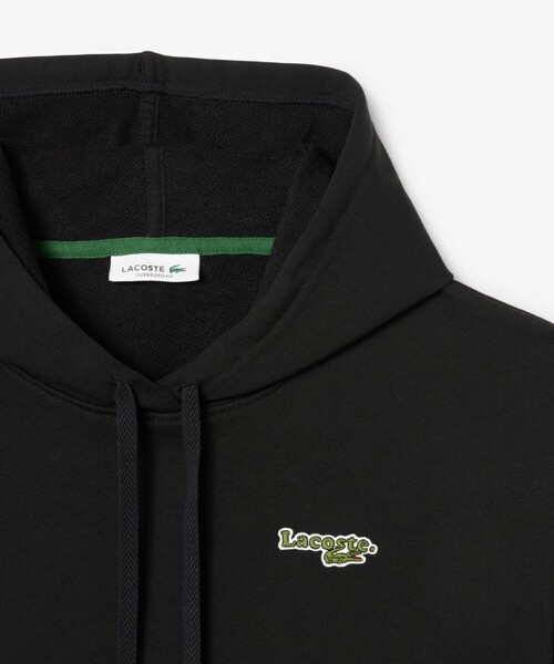 LACOSTE（ラコステ） パーカー ネーム＆ワニロゴパッチスウェット