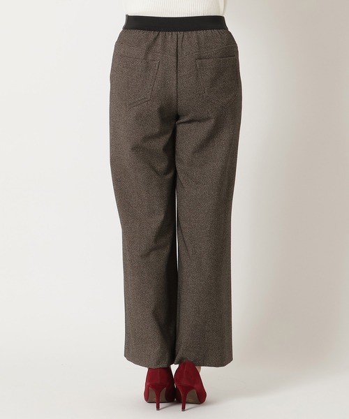 Rose Tiara（ローズティアラ） パンツ ツイード調ワイドパンツ