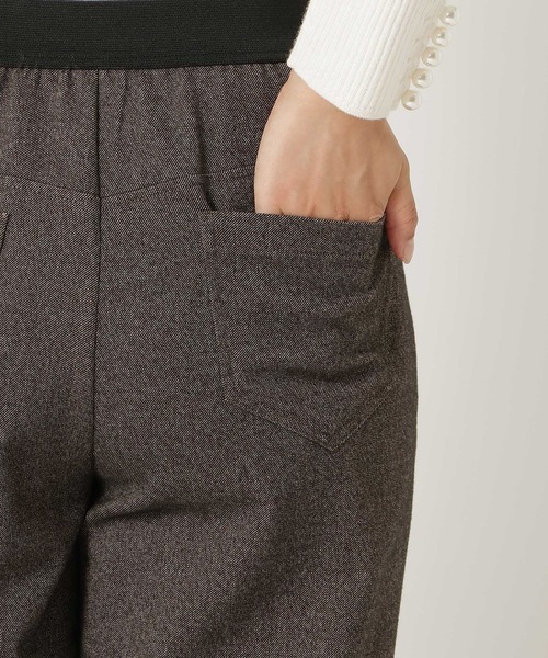 Rose Tiara（ローズティアラ） パンツ ツイード調ワイドパンツ