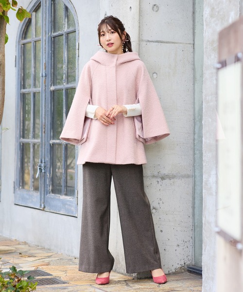 Rose Tiara（ローズティアラ） パンツ ツイード調ワイドパンツ