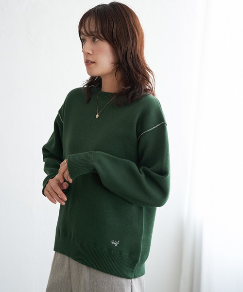 miiiiikuuuuuコットンニット SALE 30%OFF】Yonetomi NEW BASIC(ヨネトミニューベーシック) WAVE